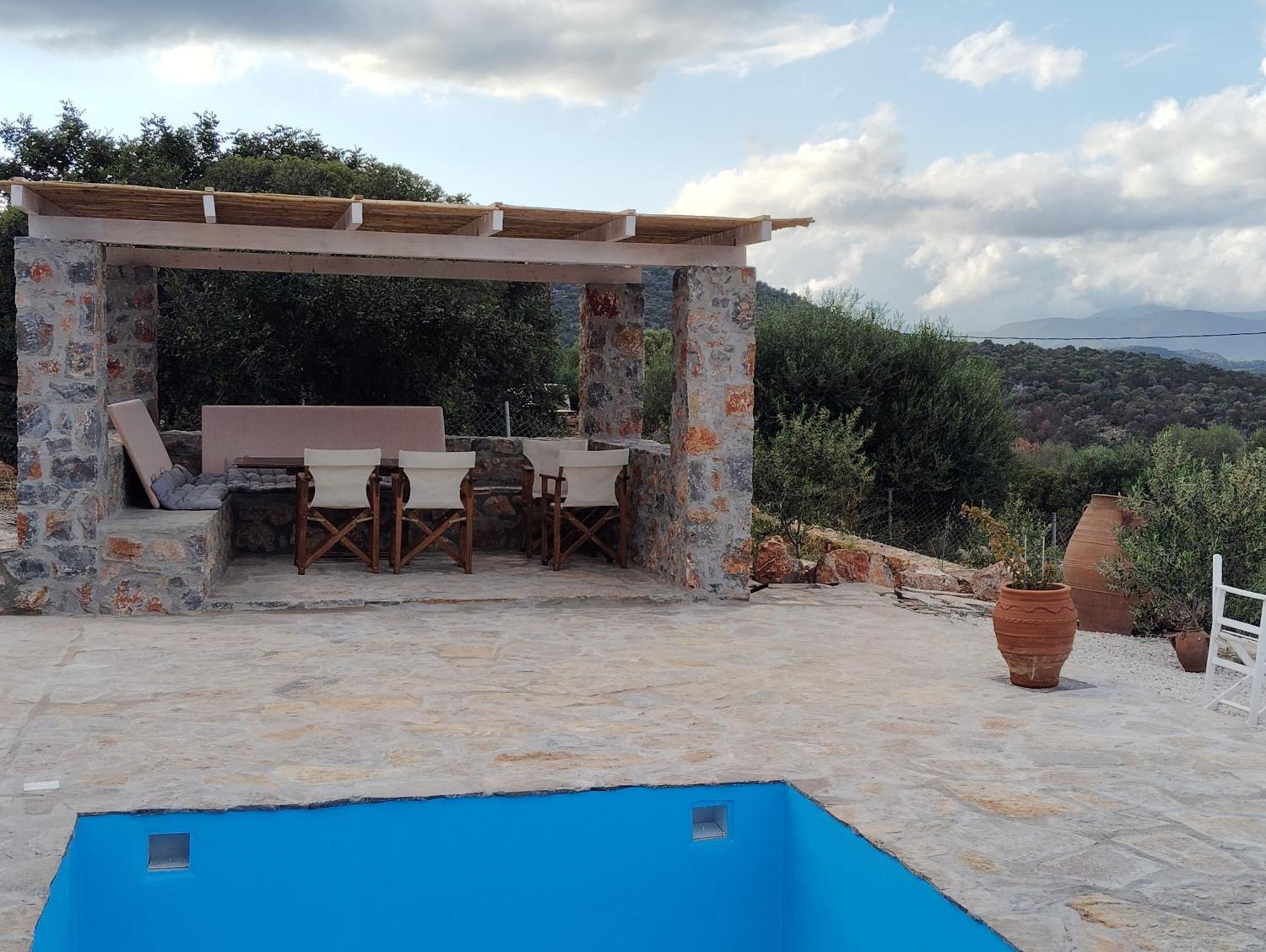Althea Villa By Breathtaking View Агиос-Николаос Экстерьер фото
